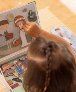 Little Dutch Magnetisch Speelbord Jim & Rosa -leerzame-spellen Verkoopwinkel 550x367