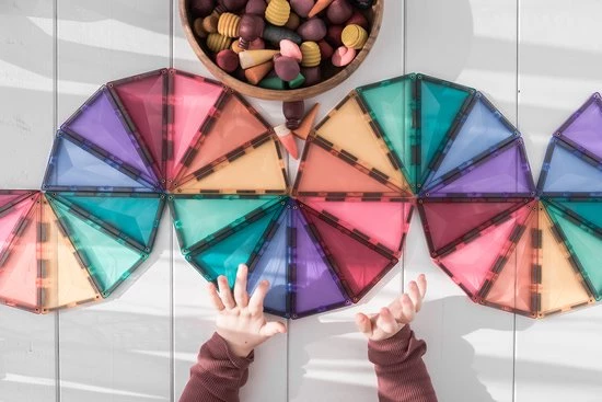 Connetix Tiles Connetix - Mega Pack Pastel 202 Stuks - Magnetisch Constructiespeelgoed 6 Connetix Tiles Connetix - Mega Pack Pastel 202 Stuks - Magnetisch Constructiespeelgoed - Afbeelding 4