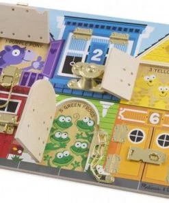Melissa & Doug Activiteitenbord Met Sloten - Educatief Spel 15 Melissa & Doug Activiteitenbord Met Sloten - Educatief Spel -leerzame-spellen Verkoopwinkel 550x368