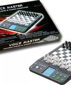 Merkloos Schaakcomputer | Electronisch Schaakbord | Magnetische Schaakstukken | 8 In 1 Computer | Schaakset | Schaakspel | Schaakles | Dammen | 4 Op Een Rij | Reversi -leerzame-spellen Verkoopwinkel 550x370 4