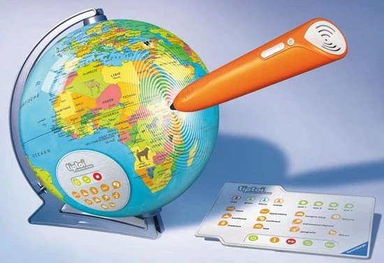 Tiptoi® Interactieve Globe Wereldbol - Ravensburger - Leersysteem 7 Tiptoi® Interactieve Globe Wereldbol - Ravensburger - Leersysteem - Afbeelding 5