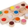 WoodyDoody Montessori Sensorisch Speelgoed - Raakgevoelig Speelgoed - Houten Speelgoed - Sensory Play - Sensopatisch Speelgoed - Hoogwaardig Veilig Hardhout - Zintuiglijk Spel Voor Personen Met Visuele Beperkingen