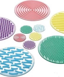TickIT SiliShapes Sensorische Cirkels - Set Van 10