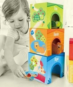 Hape Stapeltoren Friendship 9-delig -leerzame-spellen Verkoopwinkel 550x380 5