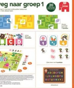 Ik Leer Op Weg Naar Groep 1 23 Ik Leer Op Weg Naar Groep 1 -leerzame-spellen Verkoopwinkel 550x381