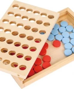 New Classic Toys 4 Op Een Rij - Gezelschapsspel Voor Kinderen & Volwassenen -leerzame-spellen Verkoopwinkel 550x381 5