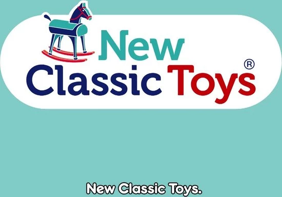 New Classic Toys Houten Kralen In Box - 230 Gekleurde Kralen En 4 Veters 4 New Classic Toys Houten Kralen In Box - 230 Gekleurde Kralen En 4 Veters - Afbeelding 2