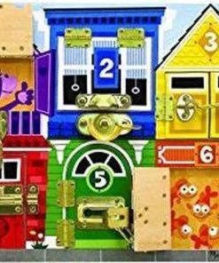 Melissa & Doug Activiteitenbord Met Sloten - Educatief Spel 23 Melissa & Doug Activiteitenbord Met Sloten - Educatief Spel -leerzame-spellen Verkoopwinkel 550x390 4