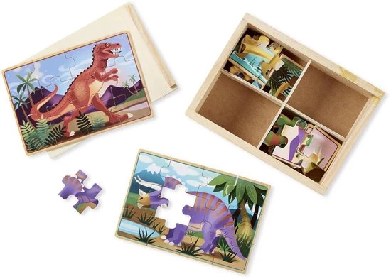 Melissa & Doug Dinosaurus Puzzel Set 7 Melissa & Doug Dinosaurus Puzzel Set - Afbeelding 5