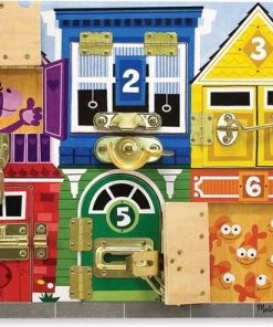 Melissa & Doug Activiteitenbord Met Sloten - Educatief Spel 17 Melissa & Doug Activiteitenbord Met Sloten - Educatief Spel -leerzame-spellen Verkoopwinkel 550x394