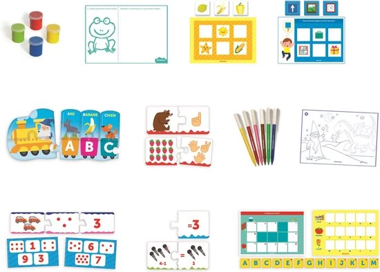 Education Clementoni - Kleuterschool - Kleuter Speelgoed - Educatief Speelgoed - 3-6 Jaar 4 Education Clementoni - Kleuterschool - Kleuter Speelgoed - Educatief Speelgoed - 3-6 Jaar - Afbeelding 2