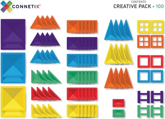 Connetix Tiles Connetix - 24delig Motion Pack - Magnetisch Constructiespeelgoed 28 Connetix Tiles Connetix - 24delig Motion Pack - Magnetisch Constructiespeelgoed - Afbeelding 26