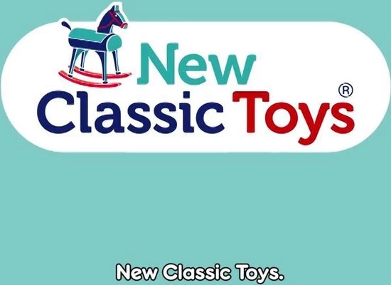 New Classic Toys - Houten Kralen In Box -260 Gr. 4 New Classic Toys - Houten Kralen In Box -260 Gr. - Afbeelding 2