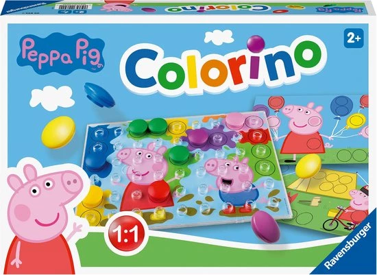 Ravensburger Peppa Pig Colorino - Educatief Spel 3 Ravensburger Peppa Pig Colorino - Educatief Spel