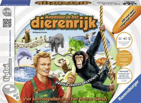 Tiptoi? Spel Avontuur In Het Dierenrijk - Ravensburger - Leersysteem 3 Tiptoi? Spel Avontuur In Het Dierenrijk - Ravensburger - Leersysteem
