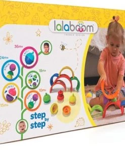 Lalaboom - Regenboog En Educatieve Kralen (13 St)