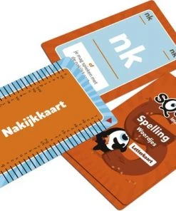 Identity Games Squla Spelling/ Woordjes Groep 3-4 Educatief Kaartspel -leerzame-spellen Verkoopwinkel 550x403 2
