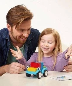 SmartGames - SmartCar 5x5 - Denkpuzzel 3D - 96 Opdrachten - Houten Blokken - Ruimtelijk Inzicht -leerzame-spellen Verkoopwinkel 550x403 3