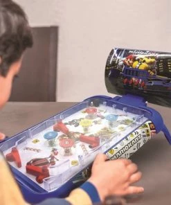 LEXIBOOK Mario Kart Lexibook Nintendo Mario Kart Tafel Elektronische Flipperkast, Actie- En Reflexspel Voor Kinderen En Gezinnen, LCD-scherm, Licht- En Geluidseffecten, Blauw/Rood, JG610NI -leerzame-spellen Verkoopwinkel 550x403 4
