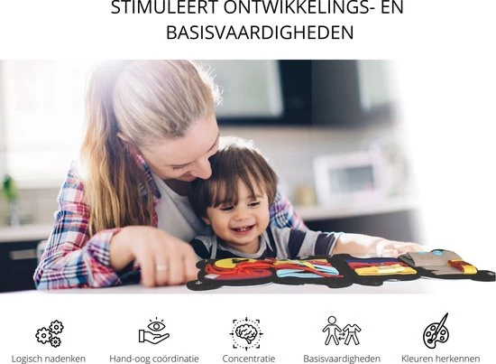 Qalbi - Busy Board - Motoriek - Educatief Speelgoed - Montessori - Peuter Must Have - Ontwikkeling - Cadeau Tip - Activiteitenbord - Leerzaam - Concentratie Verbeteren Bij Kinderen - Peuter 3 Jaar - Interactief - Auto - Vliegtuig - SINT - Sinterklaas 9 Qalbi - Busy Board - Motoriek - Educatief Speelgoed - Montessori - Peuter Must Have - Ontwikkeling - Cadeau Tip - Activiteitenbord - Leerzaam - Concentratie Verbeteren Bij Kinderen - Peuter 3 Jaar - Interactief - Auto - Vliegtuig - SINT - Sinterklaas - Afbeelding 7