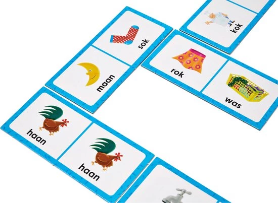 Uitgeverij Zwijsen Rompompom - Rompompom Rijmdomino 4 Uitgeverij Zwijsen Rompompom - Rompompom Rijmdomino - Afbeelding 2