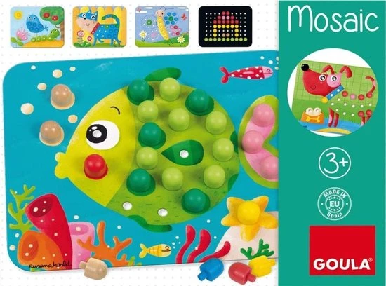 Goula Mozaïek - Creatief Kinderspel 6 Goula Mozaïek - Creatief Kinderspel - Afbeelding 4