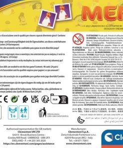 Clementoni MEMO POCKET CLUB VAN SINTERKLAAS -leerzame-spellen Verkoopwinkel 550x408 6