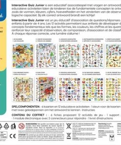 Clementoni Education - Interactieve Quiz Junior - Schoencadeautjes Sinterklaas - 350 Vragen, 12 Thema's - Taal, Rekenen, Kleuren En Meer -leerzame-spellen Verkoopwinkel 550x415 2