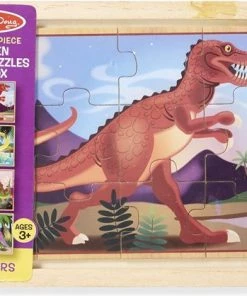 Melissa & Doug Dinosaurus Puzzel Set