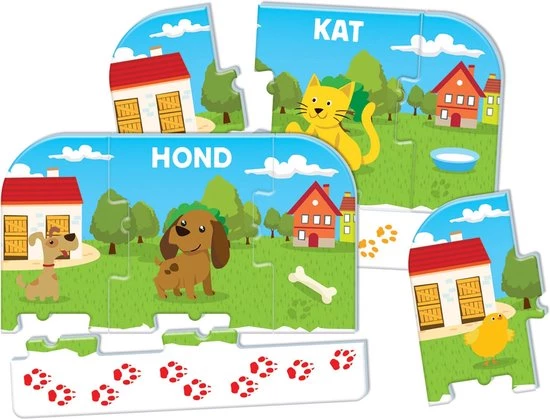 Clementoni - Op De Boerderij - Educatief Spel 5 Clementoni - Op De Boerderij - Educatief Spel - Afbeelding 3