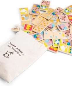 New Classic Toys Domino Spel - Boerderij Dieren - Inclusief Handige Opbergzak -leerzame-spellen Verkoopwinkel 550x422 4