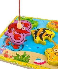 Merkloos Vissen Interactief Basis Educatief Houten Magnetisch Spel Speelgoed - Kinderen Jongens Meisjes +3 Jaar -leerzame-spellen Verkoopwinkel 550x423 12