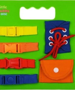 Bon Vibez Busy Board - Montessori Speelgoed - Busy Board - Activiteitenbord - Motoriek Speelgoed - Kinderspeelgoed - Leerspeelgoed - Voor Onderweg - Ik Leer - Goed Voor De Ontwikkeling