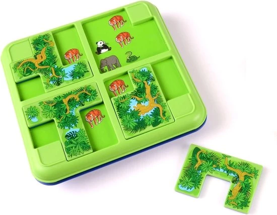 SmartGames - Hide & Seek Jungle - 80 Opdrachten 7 SmartGames - Hide & Seek Jungle - 80 Opdrachten - Afbeelding 5