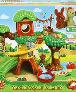 VTech Zoef Zoef Dieren Ontdek & Speel Boomhut – Educatief Speelgoed - Licht- En Geluidseffecten – 1 Tot 5 Jaar