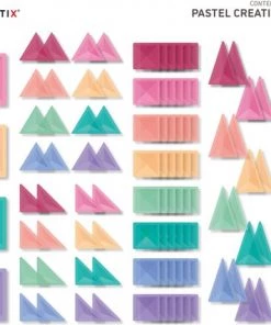 Connetix Tiles Connetix - Creative Pack Pastel 120 Stuks - Magnetisch Constructiespeelgoed -leerzame-spellen Verkoopwinkel 550x427 4