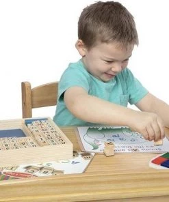 Melissa & Doug Stempelset - Alfabet & Cijfers - Hout -leerzame-spellen Verkoopwinkel 550x428 3