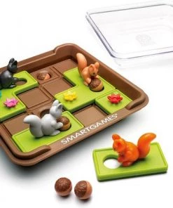 SmartGames - Squirrels Go Nuts! - 60 Opdrachten - Denkpuzzel -leerzame-spellen Verkoopwinkel 550x433