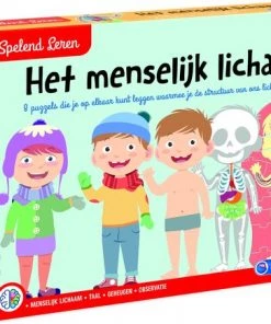 Clementoni - Spelend Leren - Menselijk Lichaam - Educatief Spel
