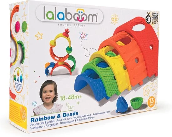 Lalaboom - Regenboog En Educatieve Kralen (13 St) 11 Lalaboom - Regenboog En Educatieve Kralen (13 St) - Afbeelding 9