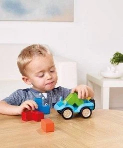 SmartGames - SmartCar 5x5 - Denkpuzzel 3D - 96 Opdrachten - Houten Blokken - Ruimtelijk Inzicht -leerzame-spellen Verkoopwinkel 550x444 10
