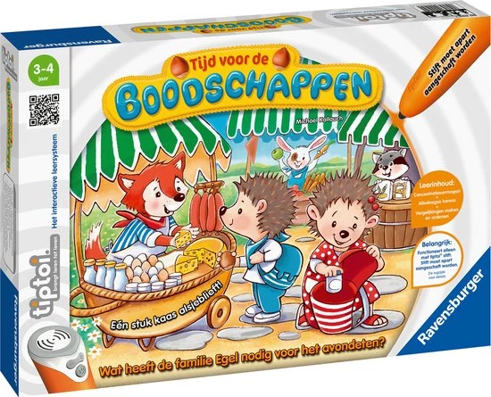 Tiptoi® Spel Tijd Voor De Boodschappen - Ravensburger - Leersysteem 5 Tiptoi® Spel Tijd Voor De Boodschappen - Ravensburger - Leersysteem - Afbeelding 3
