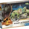 Clementoni Wetenschap & Spel, Jurassic World - 3, Dinosaurussen Set, Triceratops En Velociraptor, 6+ Jaar, 19289 -leerzame-spellen Verkoopwinkel 550x445 5