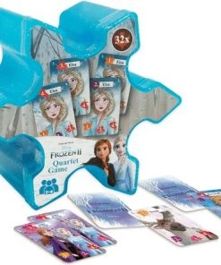 Disney Kwartet Frozen Ii Junior Karton Blauw 32-delig