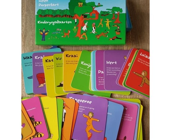 Helen Purperhart Kinderyogakaarten 4 Helen Purperhart Kinderyogakaarten - Afbeelding 2
