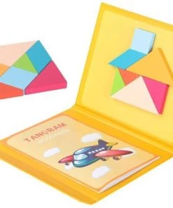 Tangram Puzzel Woodiness Puzzel Voor Kinderen 96 Puzzels - Magnetische Tangram Puzzelboekje/Magneetboekje - Educatief Speelgoed - Vormenpuzzel, Houtenpuzzel Geel 7 Tangram Puzzel Woodiness Puzzel Voor Kinderen 96 Puzzels - Magnetische Tangram Puzzelboekje/Magneetboekje - Educatief Speelgoed - Vormenpuzzel, Houtenpuzzel Geel -leerzame-spellen Verkoopwinkel 550x451 4