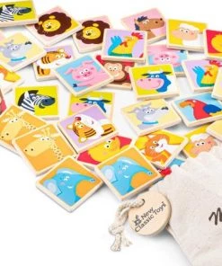 New Classic Toys Memory Game - Dieren - Inclusief Handige Opbergzak -leerzame-spellen Verkoopwinkel 550x453 1