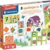 Clementoni Spelend Leren - 8 Spelletjes In 1, Klassieke Educatief Spel, 8+ Jaar - 66812