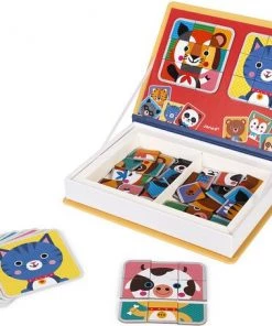 Janod Magneetboek Mix & Match 80st 3-8jr -leerzame-spellen Verkoopwinkel 550x454 2