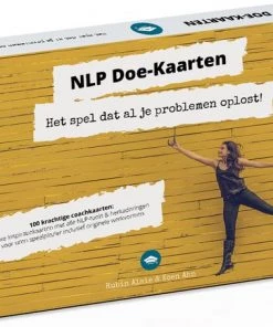 Het NLP College NLP Spel | 100 XL Coachkaarten, Inspiratiekaarten, Inzichtkaarten, Doe-kaarten En Opdrachtkaarten Met Alle NLP-tools